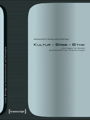 cover image of Kultur – Erbe – Ethik